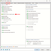 Aktivace addonu Vázané kroucení (7 stupňů volnosti)
