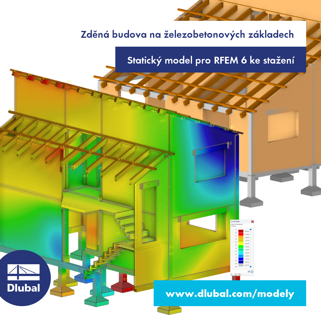 Zděná budova na železobetonových základech