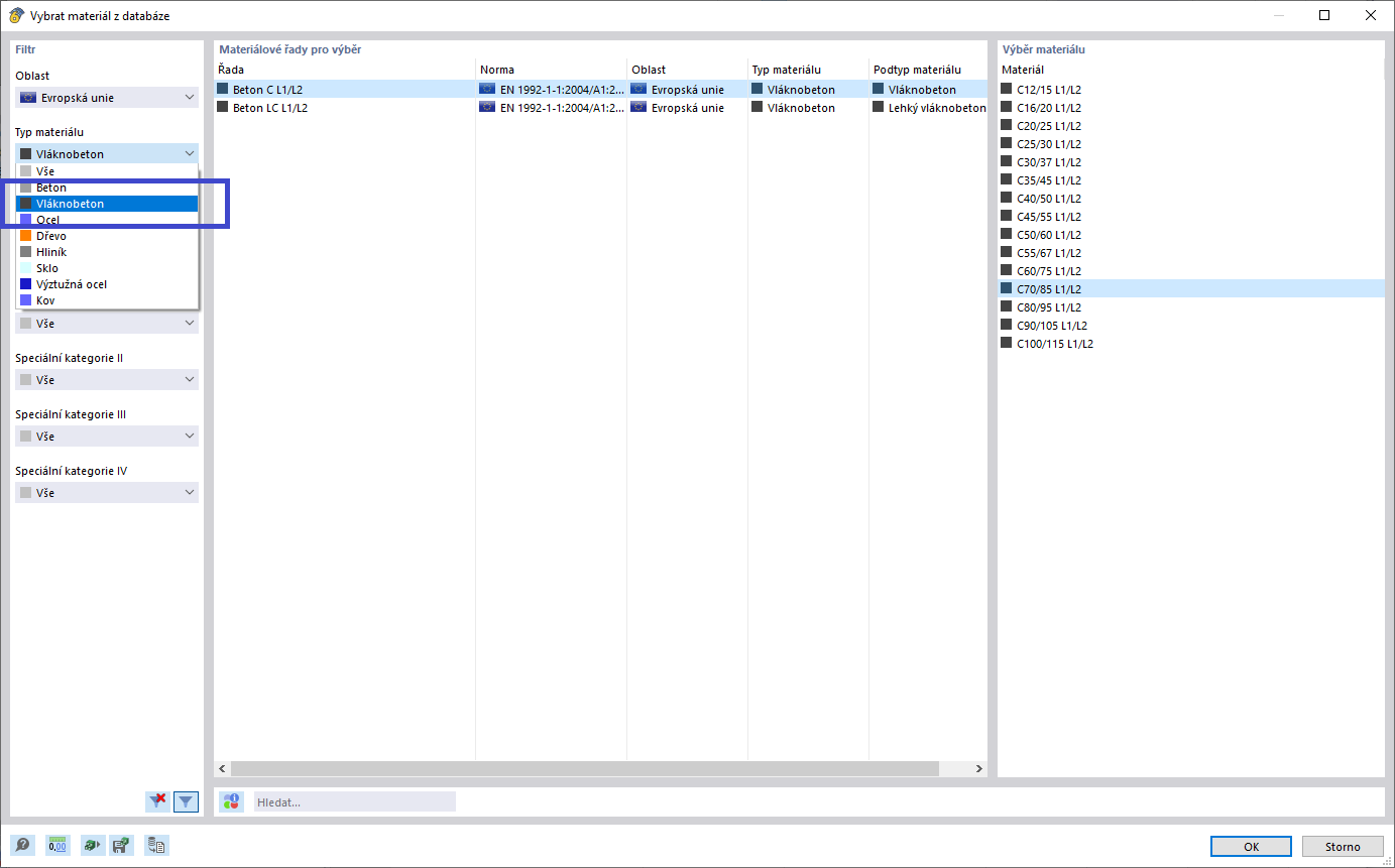 FAQ 005388 | Jak mohu v addonu Posouzení železobetonových konstrukcí v programu RFEM 6 aktivovat posouzení drátkobetonu?