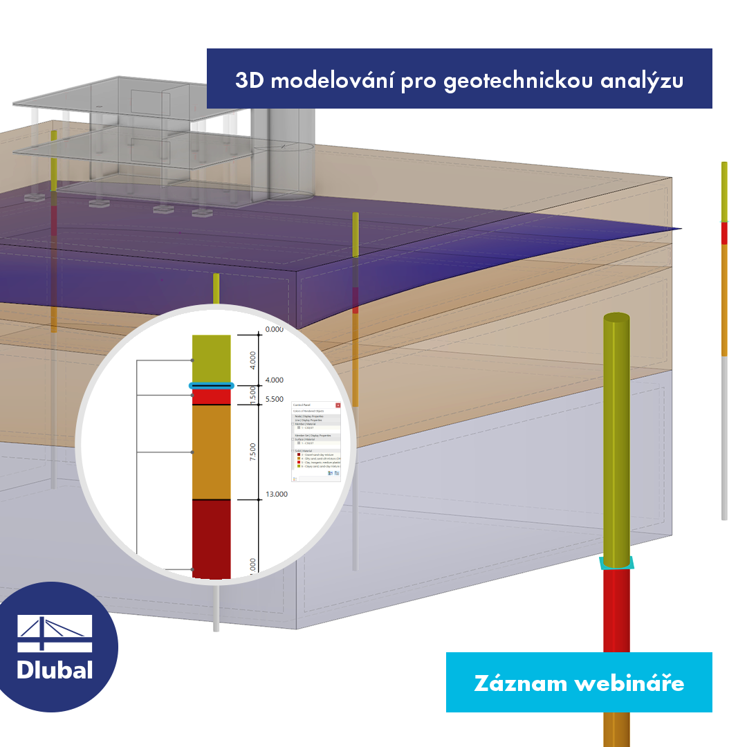 3D modelování pro geotechnickou analýzu