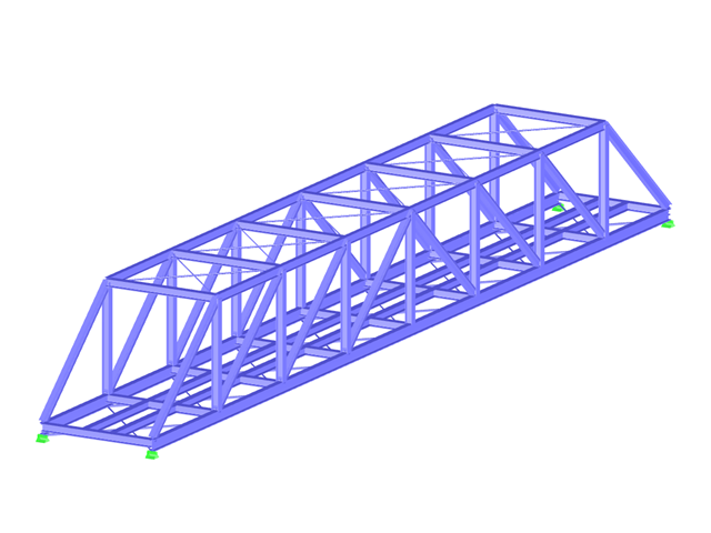 Model 004252 | Kovový most