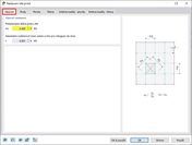 Přizpůsobená hustota sítě v modelu výpočtu pro přesnější výsledky.