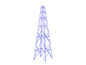 Model 004269 | Jehlanová věž se šesti kmeny