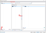 Vizualizace nastavení kombinace zatížení pro stavební projekty v prostředí softwaru.