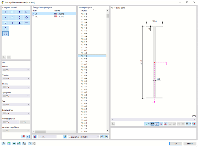 Vybrat virtuální nosič v knihovně