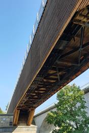 Podhled na most zespoda | © Konstruktionsgruppe Bauen AG