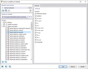 Ve Správci tabulek výsledků lze zadat výstup výztuže