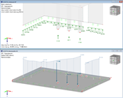 FAQ 005401 | Jak mohu použít generátor zatížení "Import podporových reakcí"?