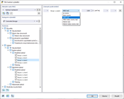 Definujte kritéria pro filtrování hodnot výztuže na plochách