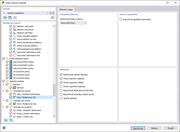 Nastavení pro export tabulky