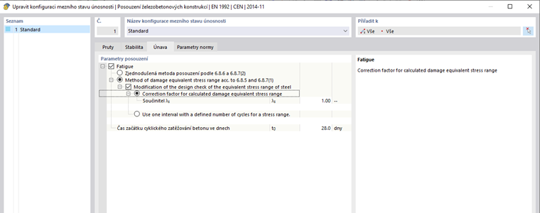 Opravný součinitel λs