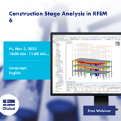 Analýza fází výstavby v programu RFEM 6