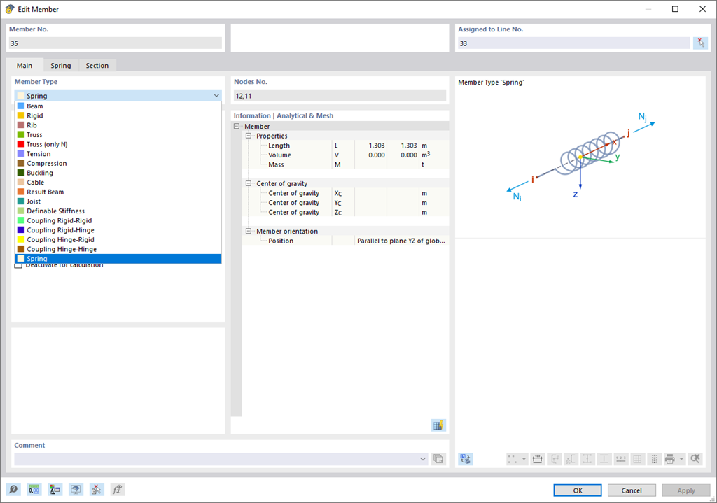 Funkce 002689 | Typ prutu "Pružina"
