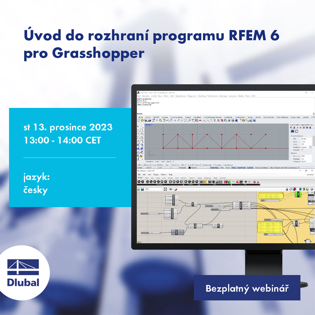 Úvod do rozhraní programu RFEM 6 pro Grasshopper