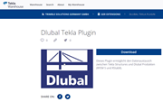 Dlubal plugin Tekla