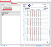 FAQ 005424 | Je možné skrýt modrou/červenou stupnici v tabulkách a v tiskovém protokolu?