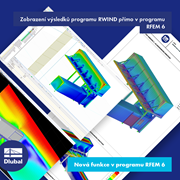 Zobrazení výsledků programu RWIND přímo v programu RFEM 6
