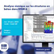 Seizmická analýza betonových konstrukcí v programu RFEM 6