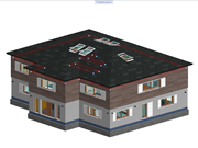 Model v programu Allplan