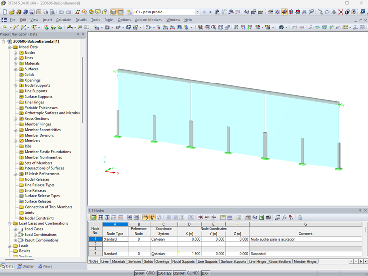Skleněné zábradlí