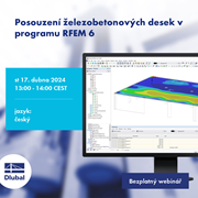Posouzení železobetonových desek v programu RFEM 6