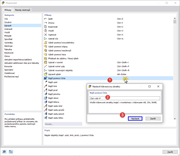 Přiřazení klávesových zkratek
