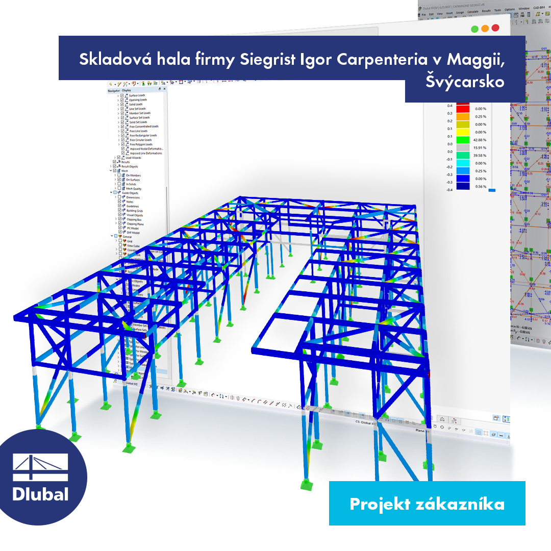 Skladová hala firmy Siegrist Igor Carpenteria v Maggii, Švýcarsko