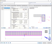 Tlačítko "Zobrazit uspořádání výztuže"