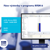 Fáze výstavby v programu RFEM 6