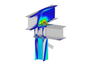 Model 004976 | Ocelový přípoj I-nosníky