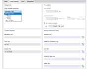 Vlastnosti pro přenos zatížení