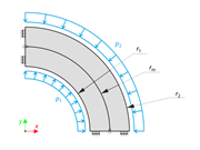 Dvouplášťová tlustostěnná nádoba