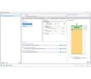 Základová deska se zobrazením speciálních vlastností zeminy, aplikace geotechnických parametrů
