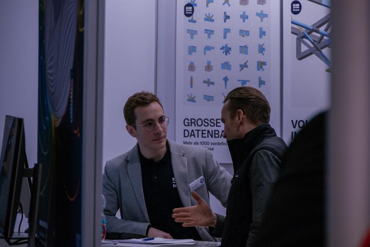 Veletržní stánek na BAU 2025 v Mnichově se zaměřením na stavební inženýrství