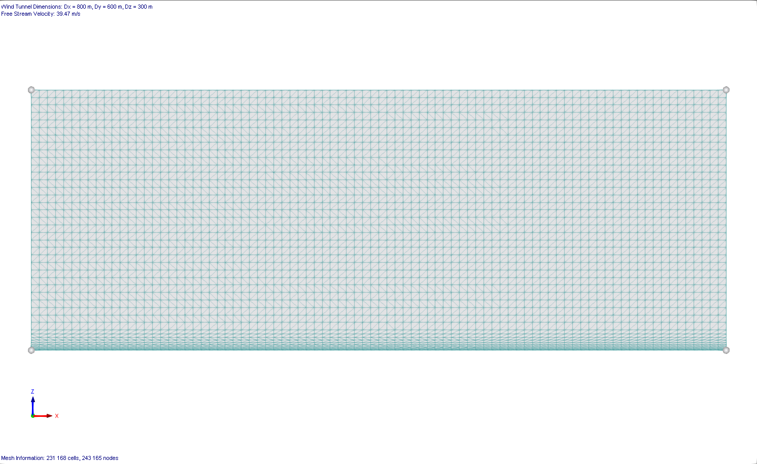 Obrázek znázorňující strukturované vrstvy podél dna tunelu s jasnými přechody mezi materiály.