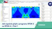 Webinar o úspěšném přechodu z RFEM 5 na RFEM 6, část 1