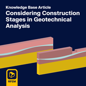 Přehled fází výstavby | Náheld do geotechnické analýzy