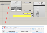 Na obrázku je zobrazen odkaz na číslo průřezu ze šablony RFEM a zobrazení RSECTION v programu Grasshopper.
