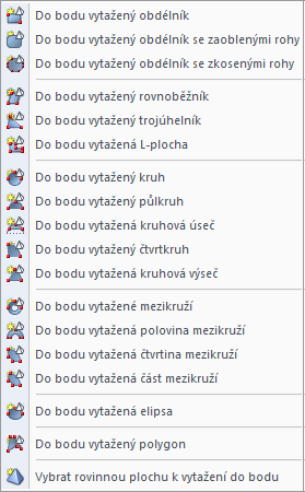 Funkce „Táhnout do bodu“ pro trojrozměrné modelování v softwarovém nástroji