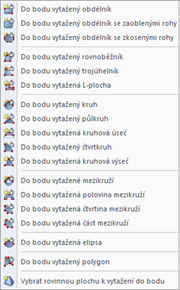 Funkce „Táhnout do bodu“ pro trojrozměrné modelování v softwarovém nástroji