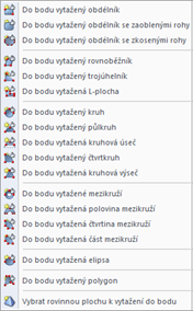 Funkce „Táhnout do bodu“ pro trojrozměrné modelování v softwarovém nástroji