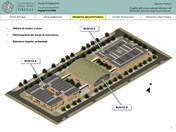 Architektonický a konstrukční projekt vypracovaný katedrou stavebního inženýrství a environmentální techniky Florentské univerzity.