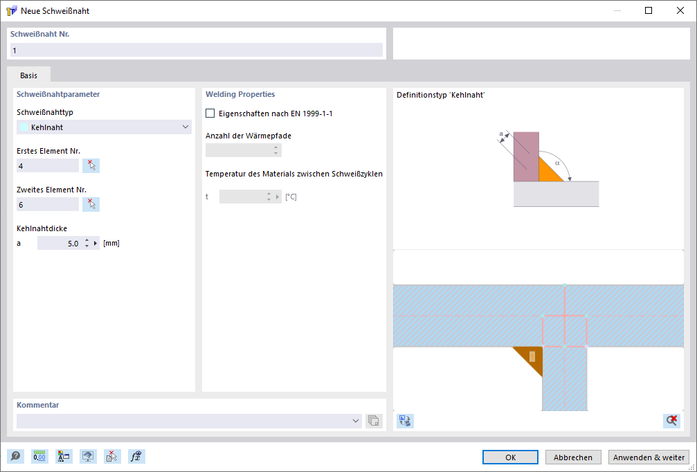 Typ svaru 'Rohový koutový svar'