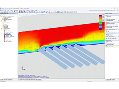 Pole rychlostí u solárních sledovačů v programu RWIND © Axial Structural Solutions