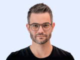 Firemní portrét Andyho Kohla, odborníka na inženýrství ve společnosti Dlubal Software.
