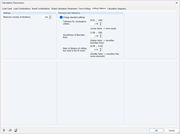Dialogové okno Parametry výpočtu pro addon programu RFEM 5 Model.