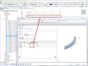 Po rozdělení prutu zůstává poloha 'Uzly na prutu' zachována. Není potřeba žádné opravy.