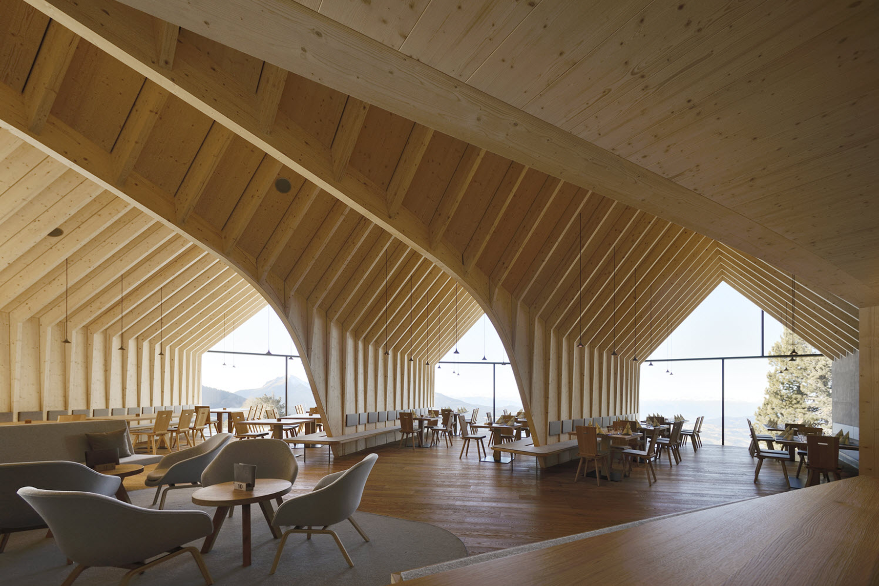 Horská chata Oberholz, Itálie