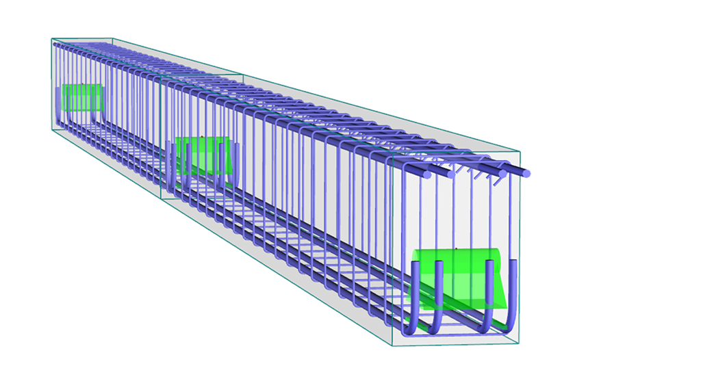 Návrh železobetonových prvků pomocí čínské normy GB 50010, podporovaný programy RFEM 5 a RSTAB 8.