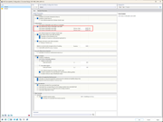 Vizuální zobrazení posouzení mezního stavu použitelnosti v programu RFEM 6 se zaměřením na kritéria průhybu.